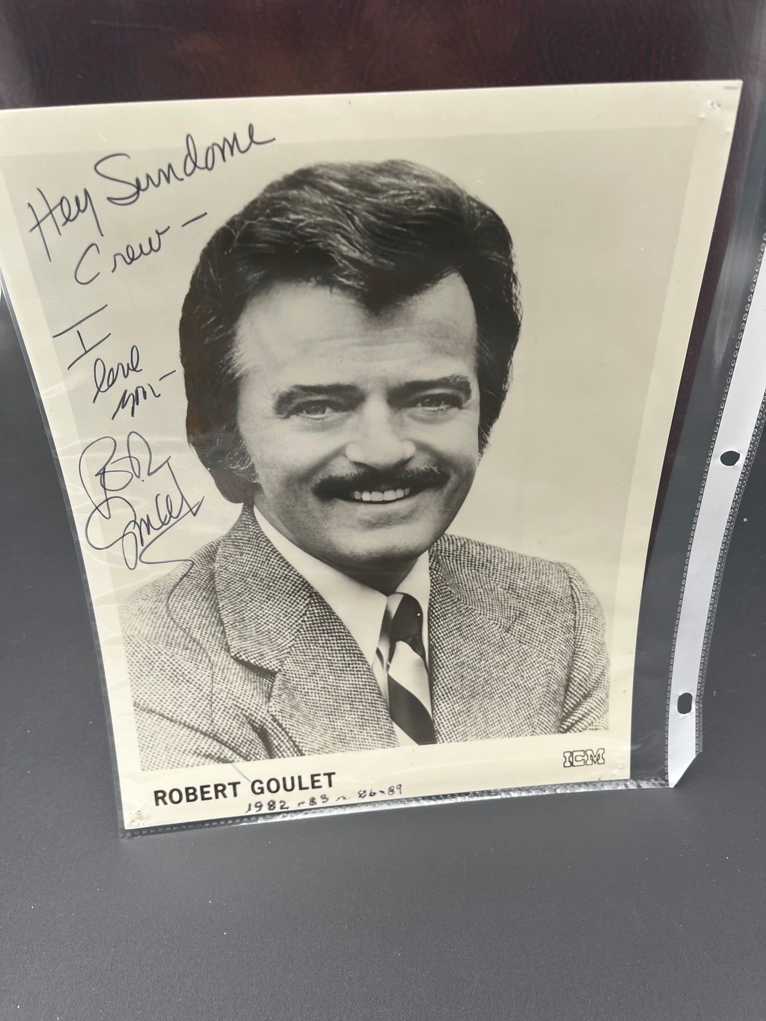 Robert Goulet History Bound