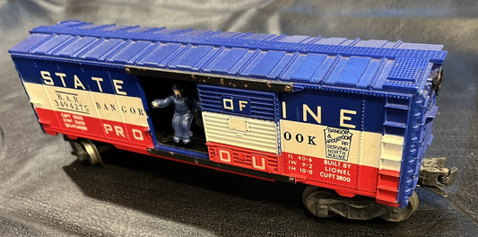 Lionel State of Maine Postal Freight Car