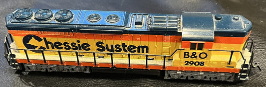 Tyco Chessie System locomotive