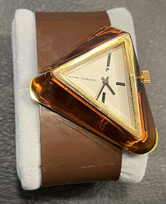 Pierre Cardin triangle watch