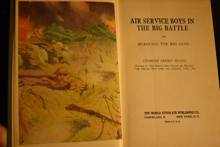 Air Service Boys In The Big Battle
