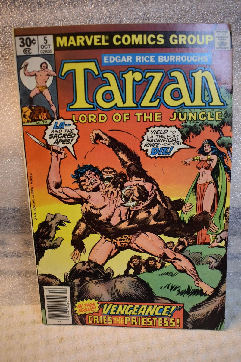Tarzan Lord of the Jungle #5 1977