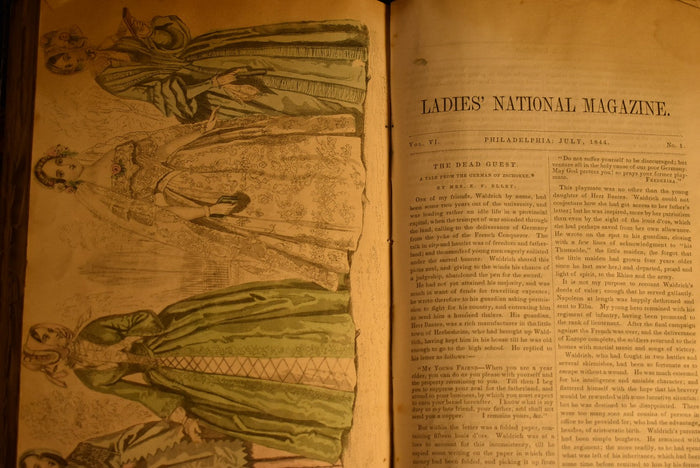 Ladies National Magazine 1844
