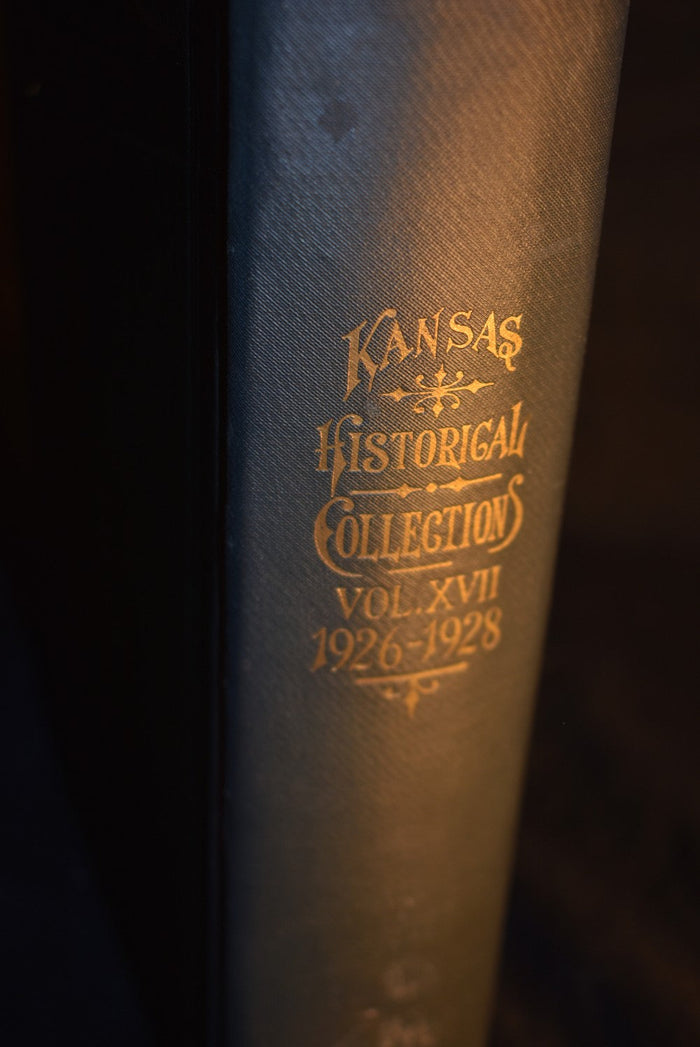 Collections of the Kansas State Historical Society 1926-1928