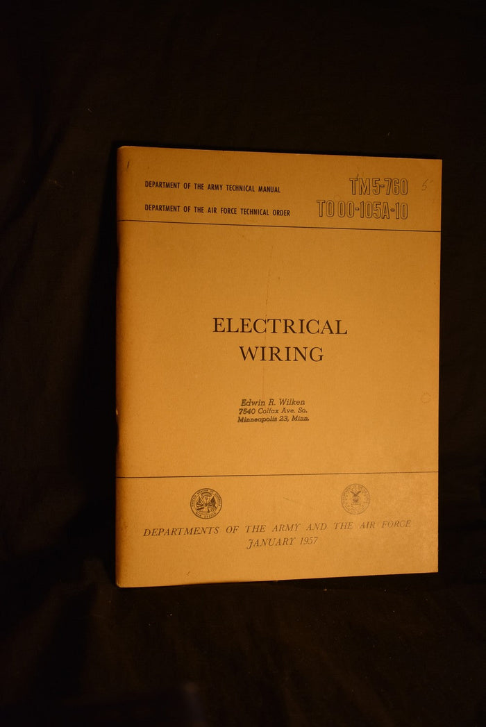 Electrical Wiring: TM5-760