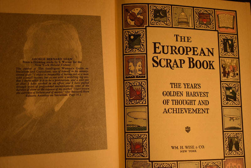 The European Scrap Book - The Year's Golden Harvest of Thought and Achievement