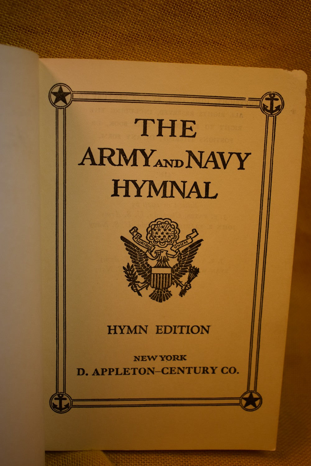 The Army and Navy Hymnal