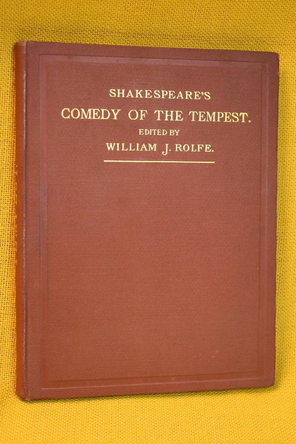 Shakespeare's Comedy of the Tempest