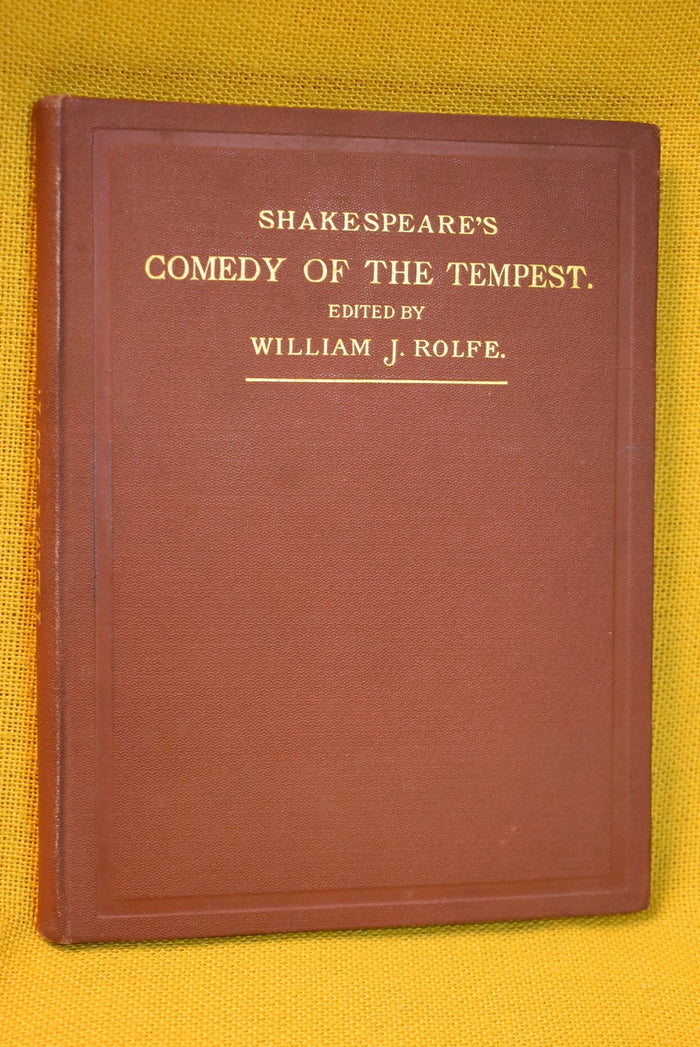 Shakespeare's Comedy of the Tempest