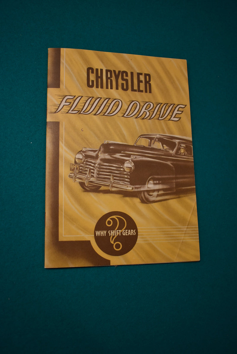 Chrysler Fluid Drive