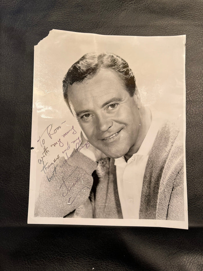 Jack Lemon autograph