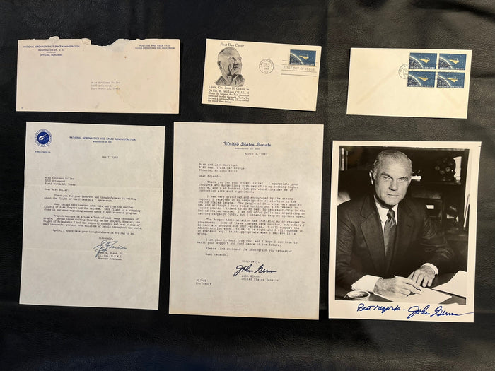 John Glenn autograph suite