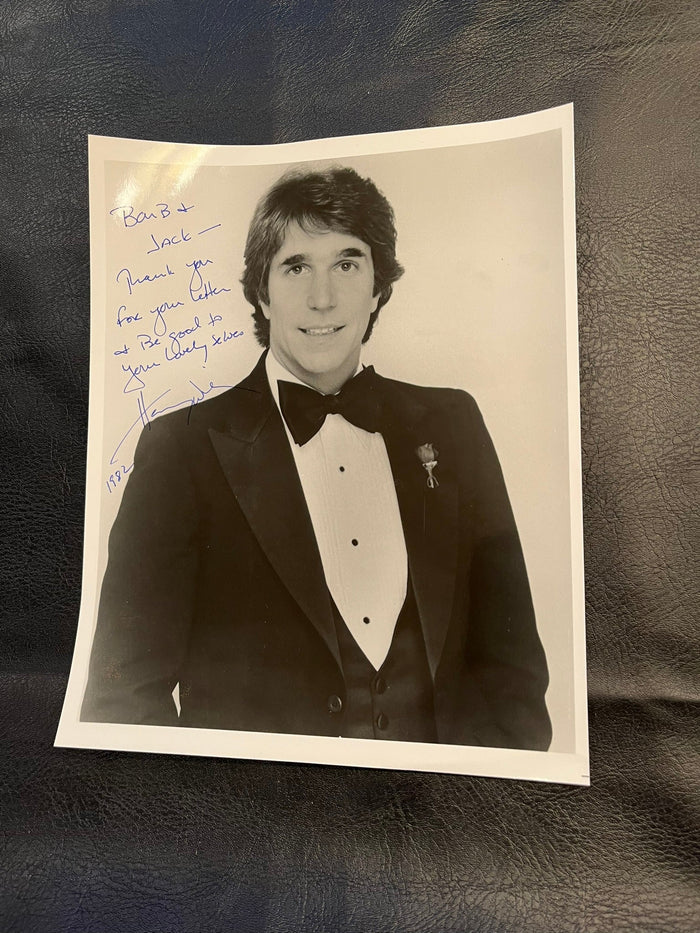 Henry Winkler autograph