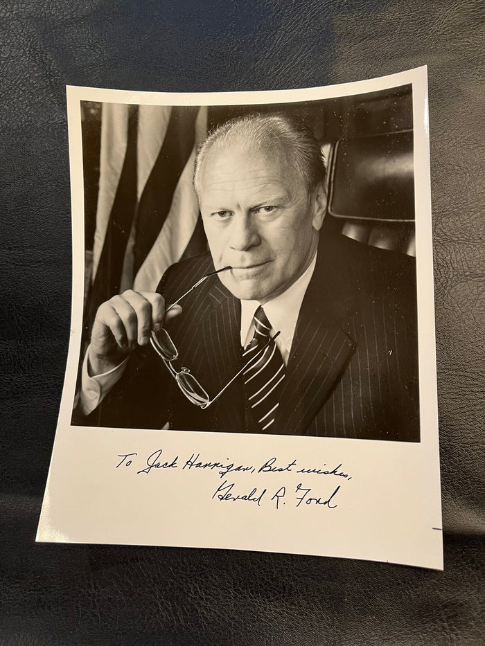 President Gerald Ford autograph