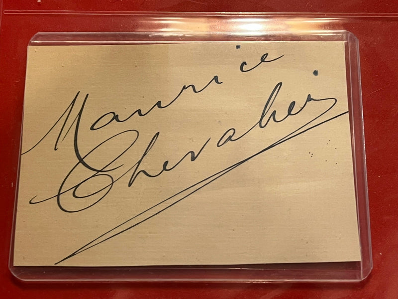 Maurice Chevalier