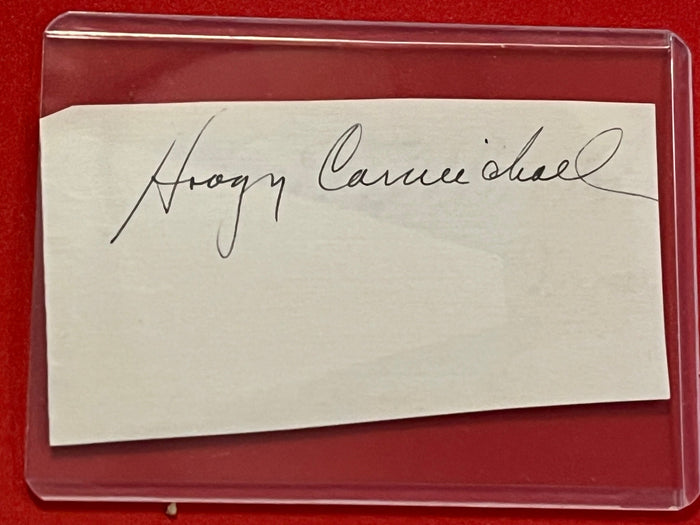 Hoagy Carmichael