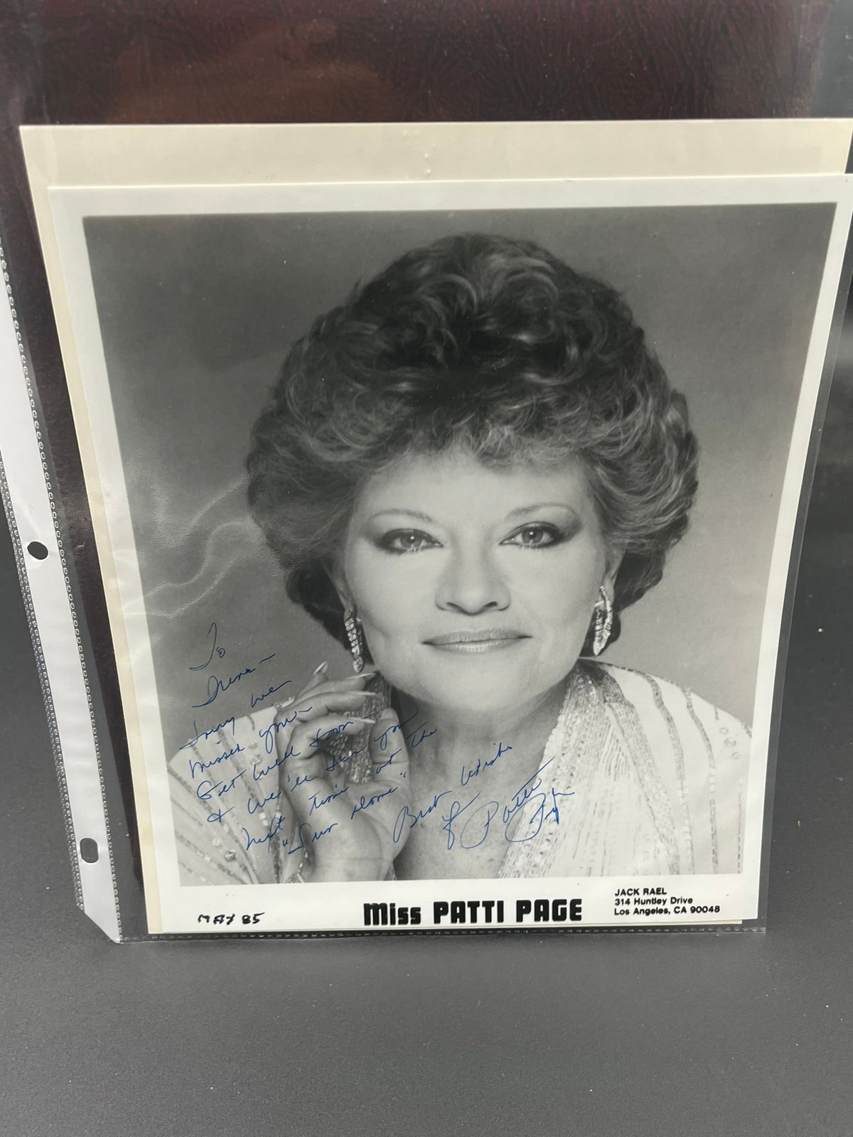 Patti Page.