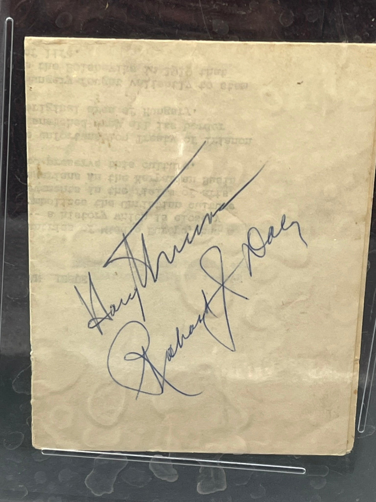 Harry Truman & Robert Daly
