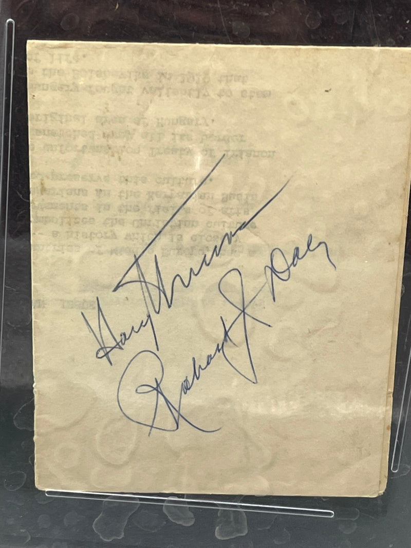 Harry Truman & Robert Daly