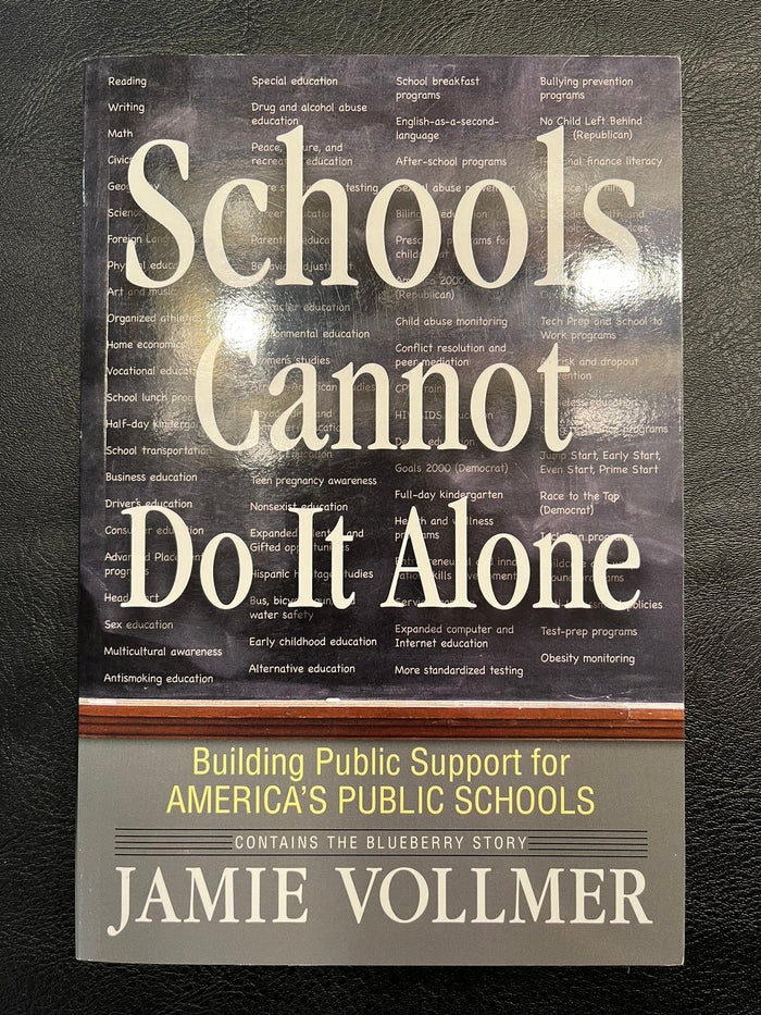 Schools Cannot Do it Alone