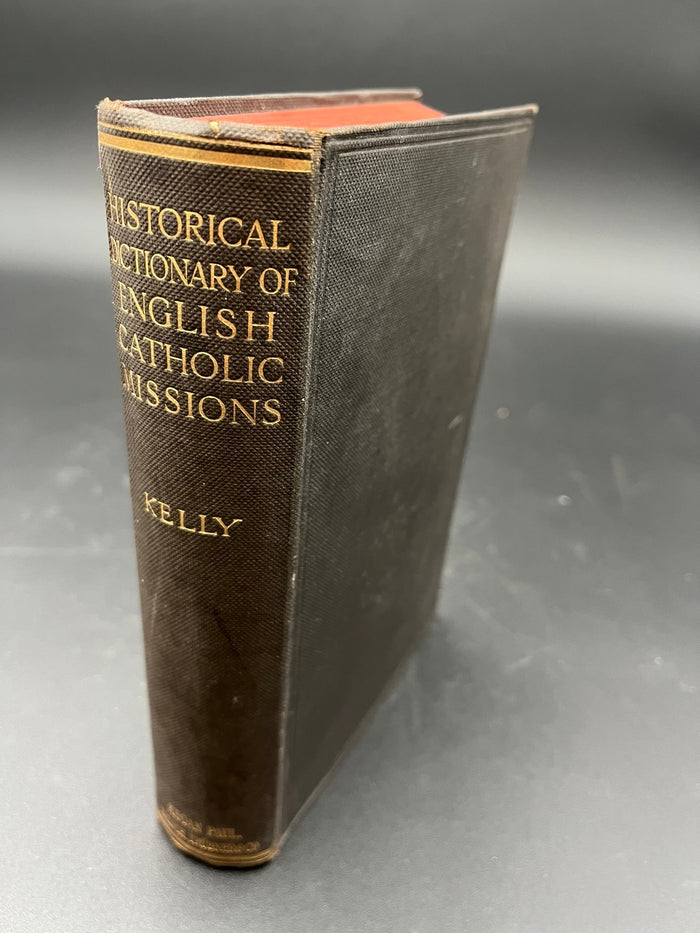 Historic Dictionary of English Catholic Missions
