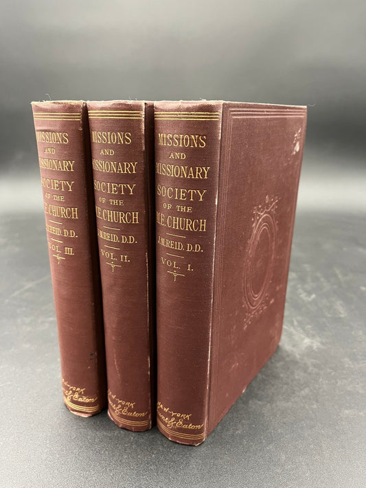 Missions and MIssionary Society of the Methodist Episcopal Church (3 volume set)