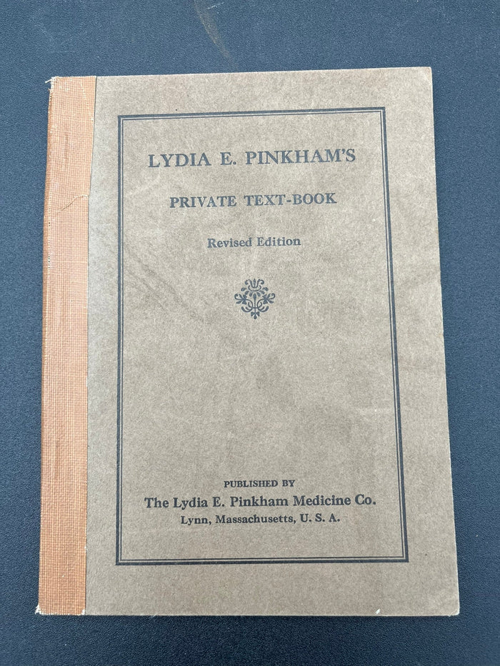 Lydia Pinkhams Private Text Book