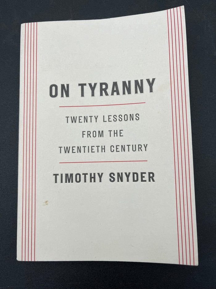 On Tyranny