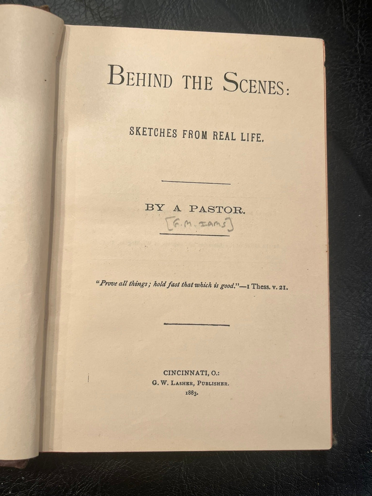 Behind the Scenes Sketches from Real Life