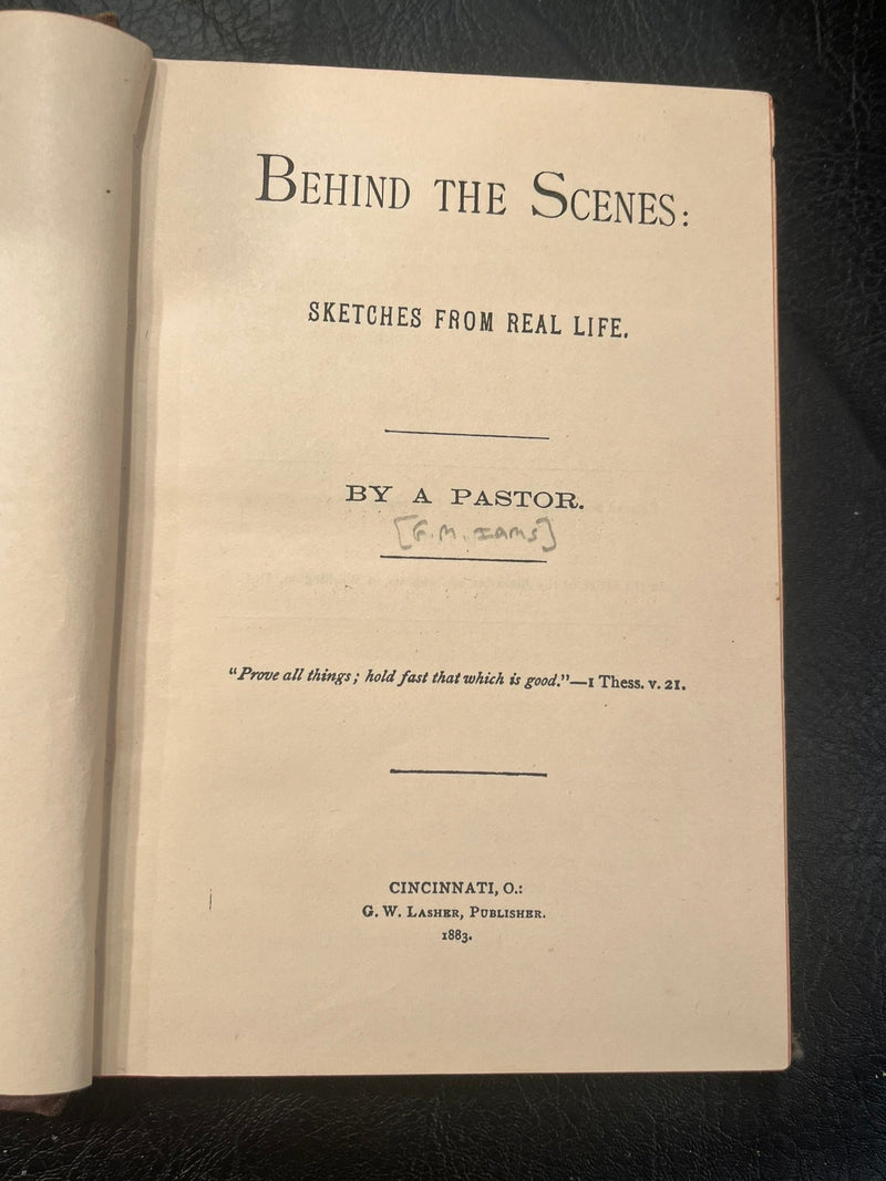 Behind the Scenes Sketches from Real Life