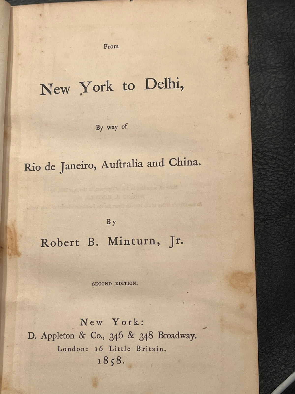 From New York to Delhi