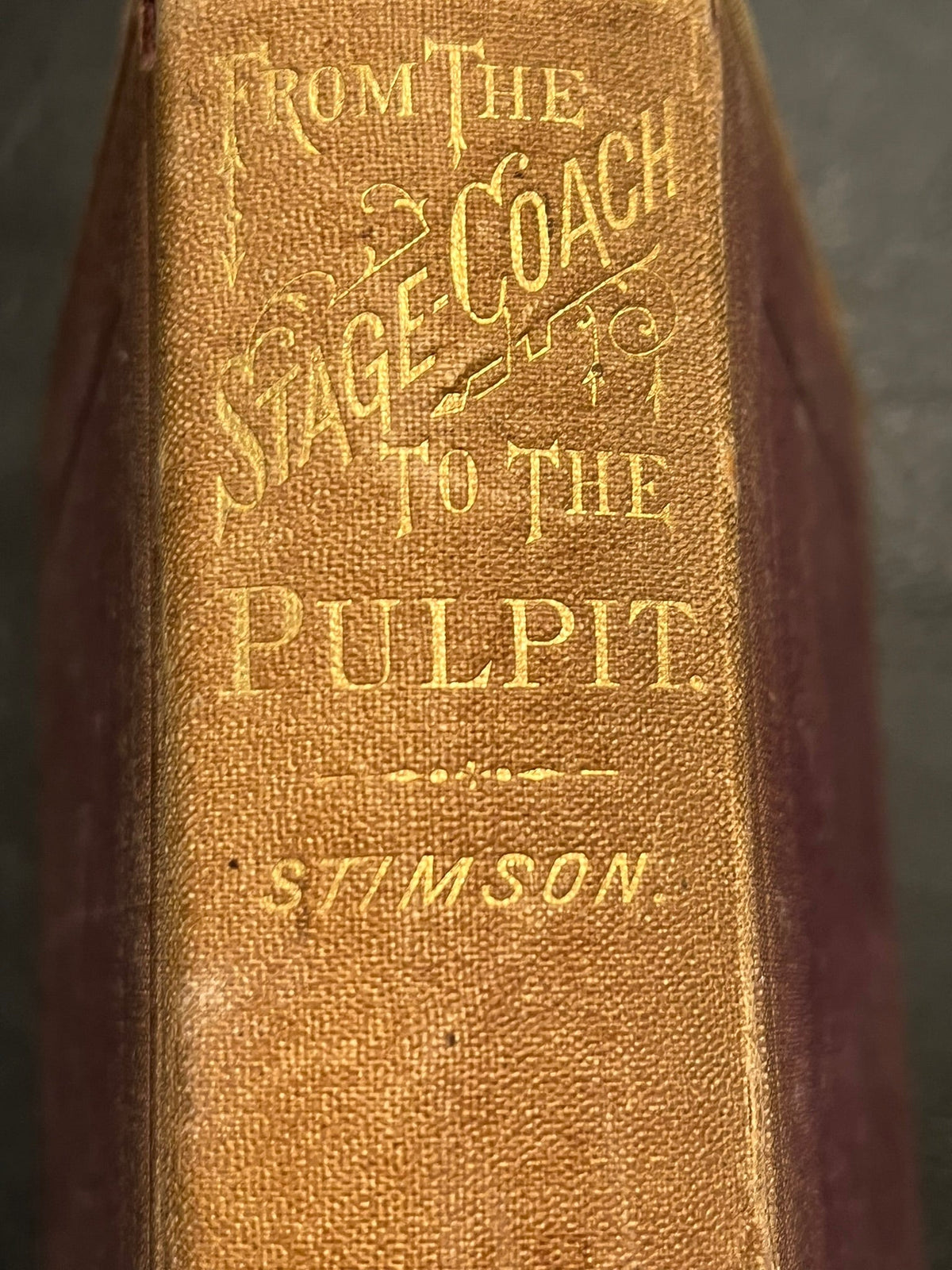 From the Stage Coach to The Pulpit