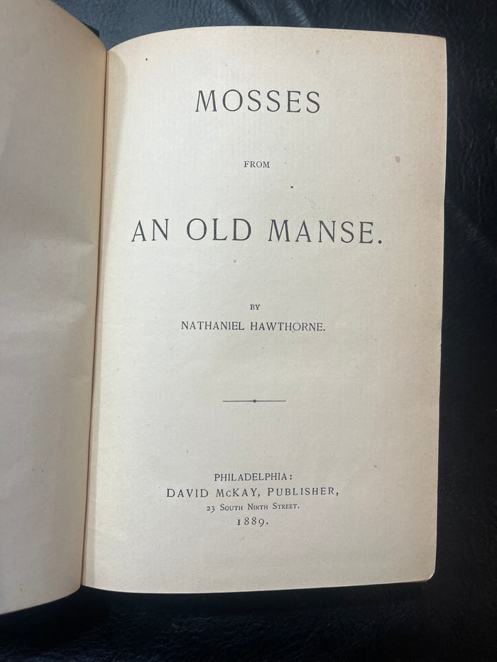 Mosses from An Old Manse