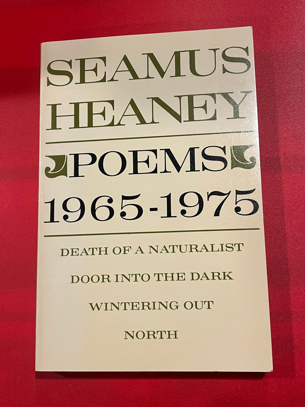 Poems 1965-1975