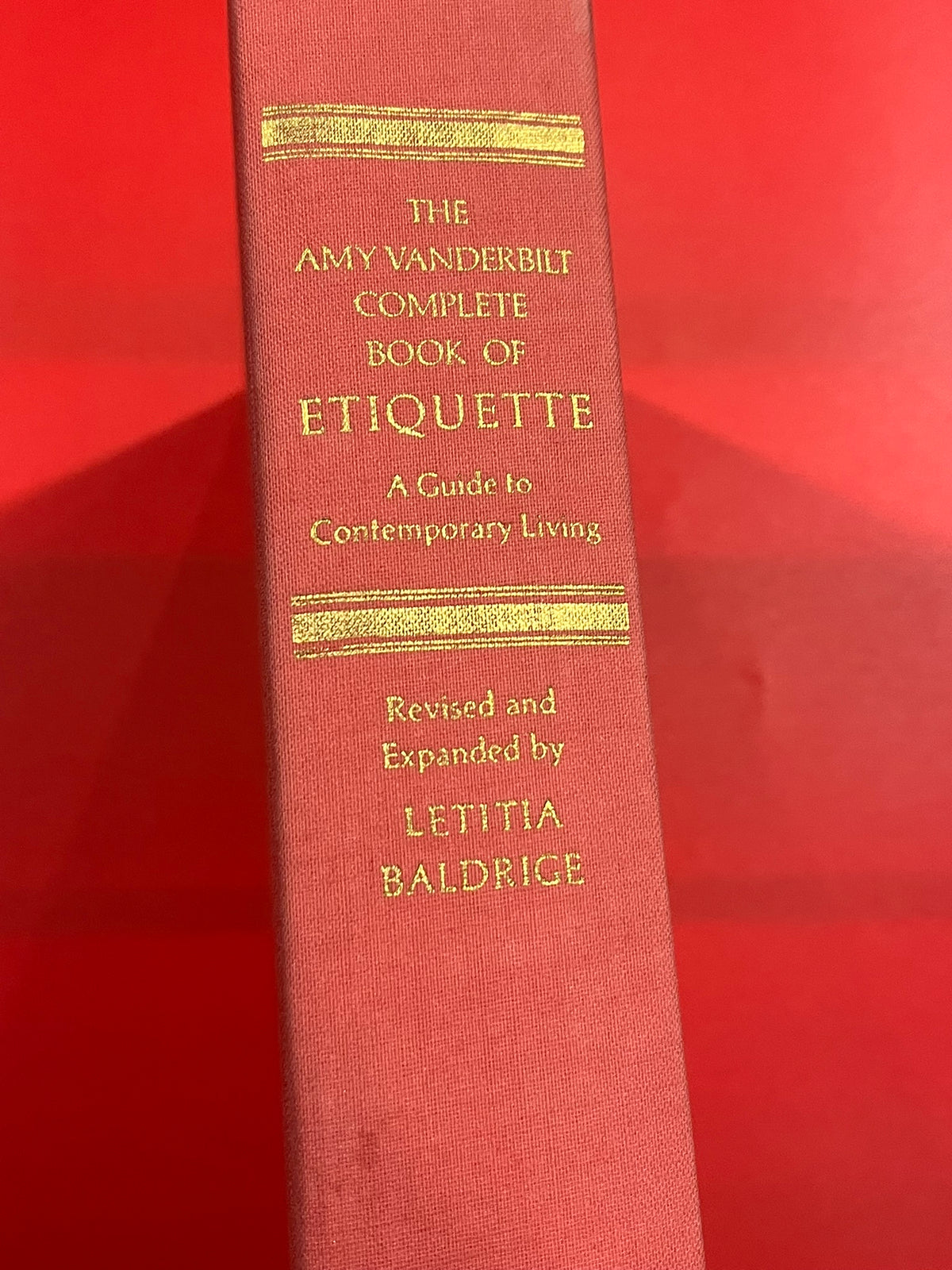 The Amy Vanderbilt Complete Book of Etiquette