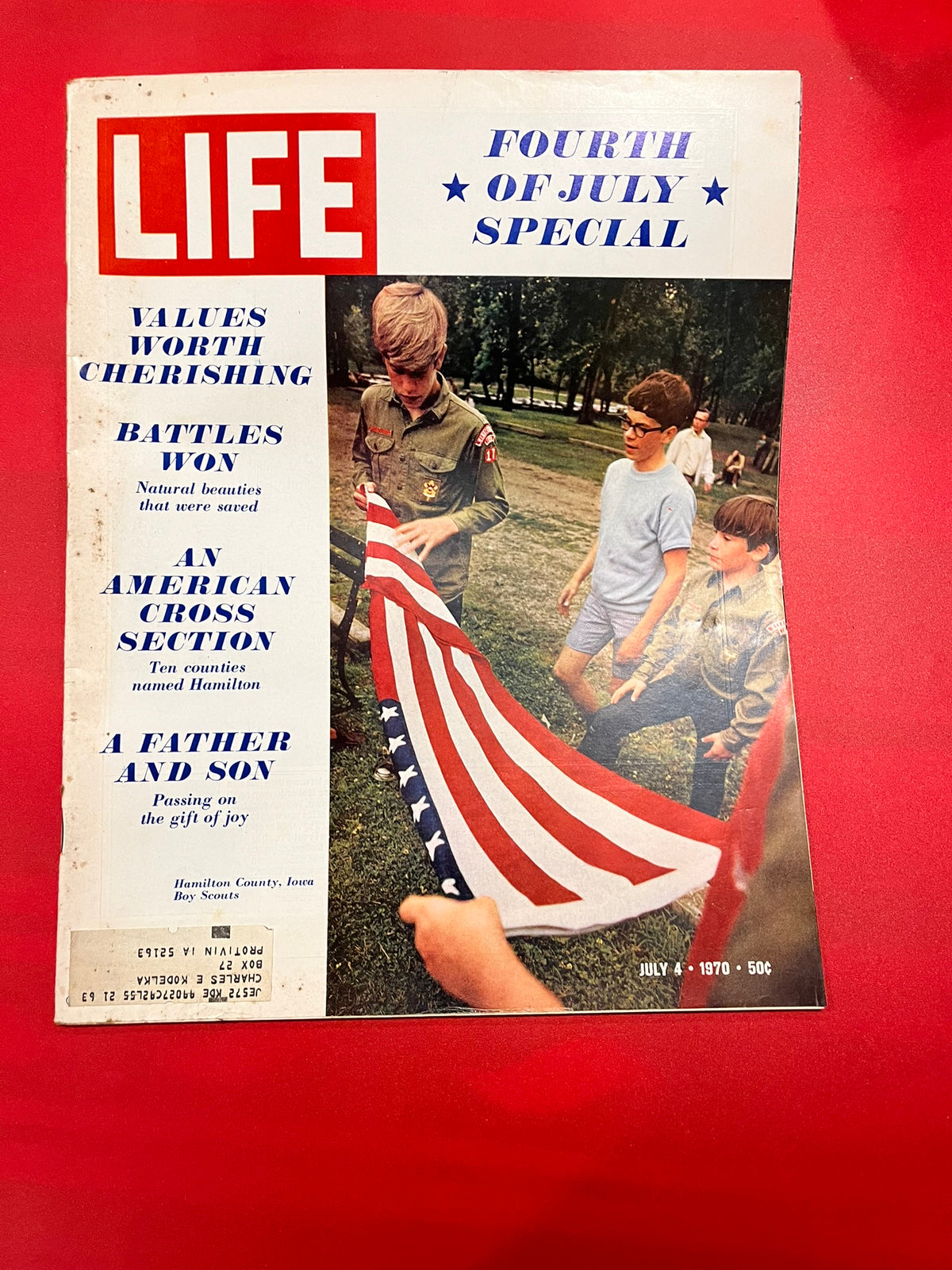 Life Magazine    JULY 4, 1970