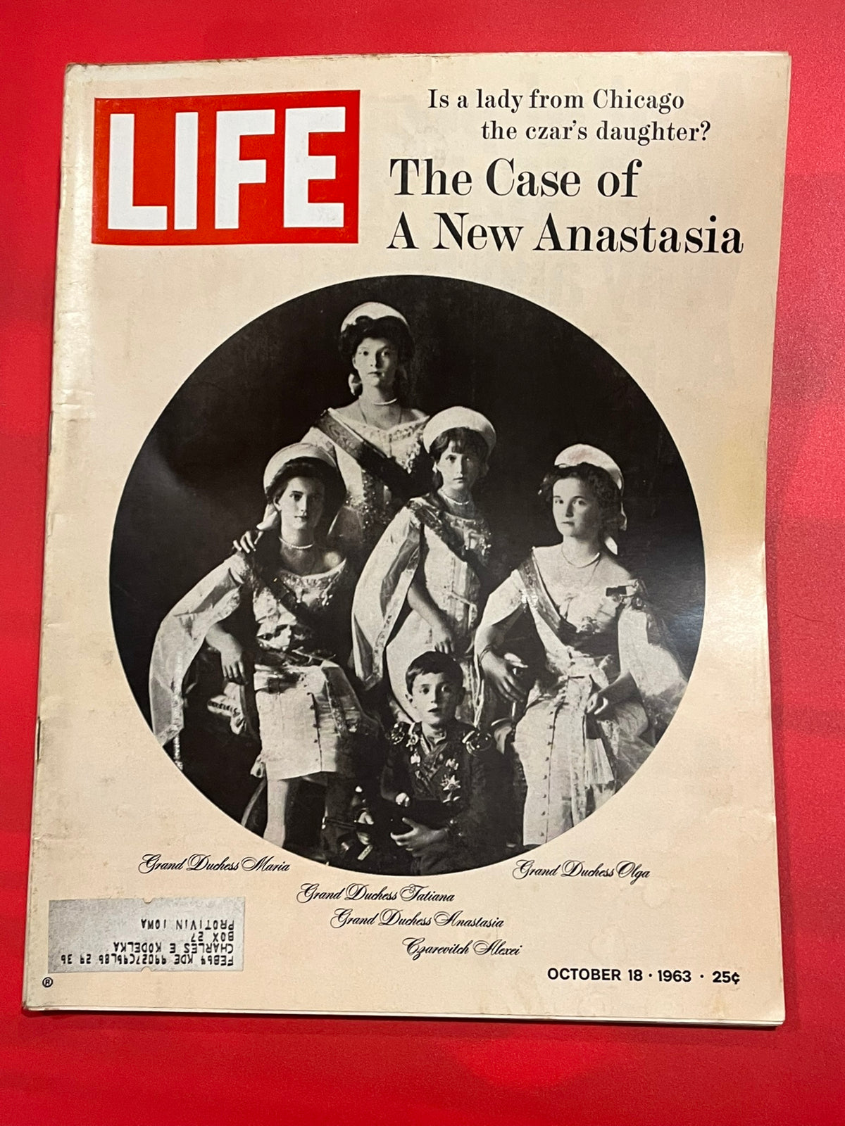 Life Magazine   October 18, 1963