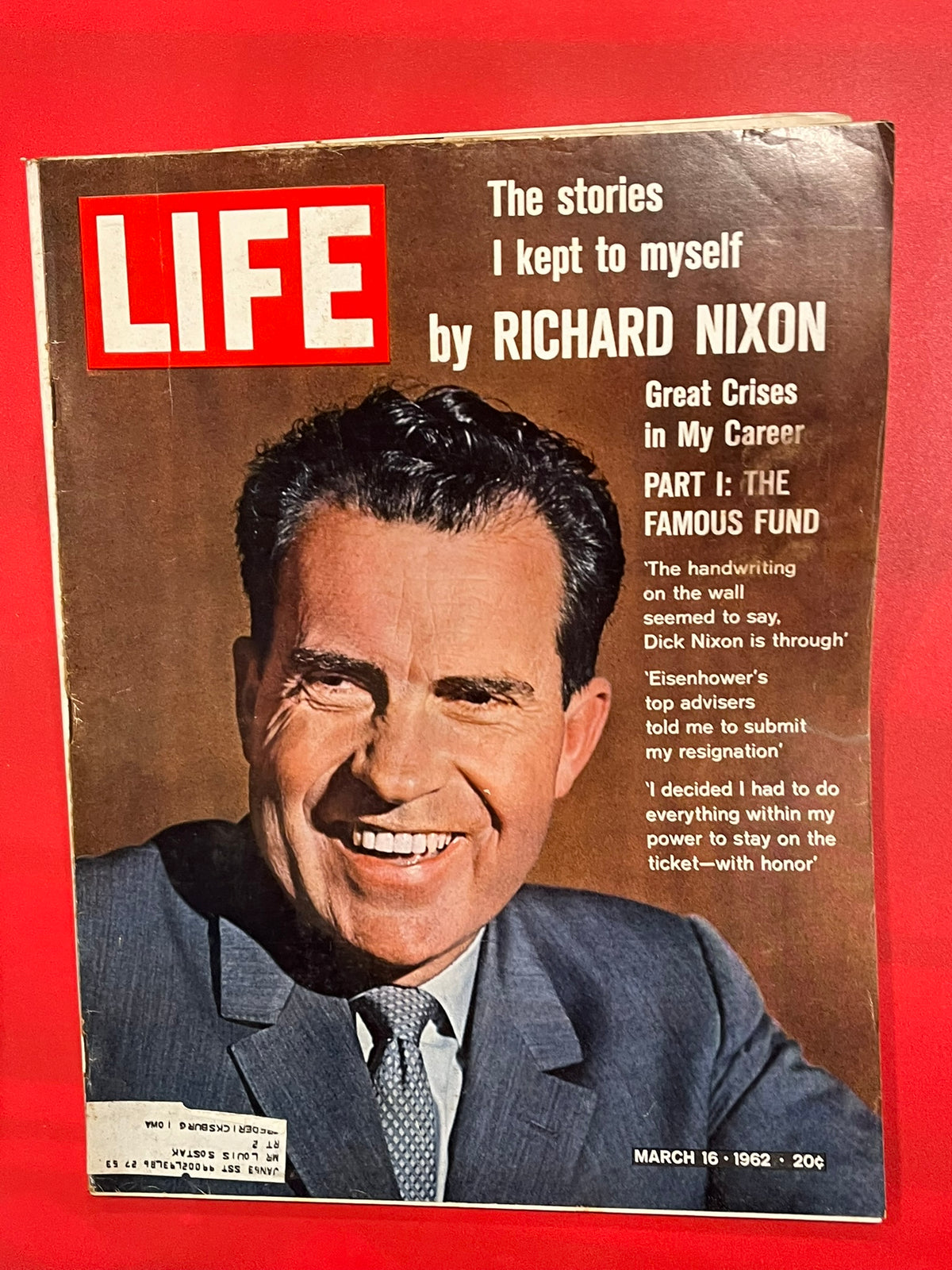 Life Magazine   March 16, 1962