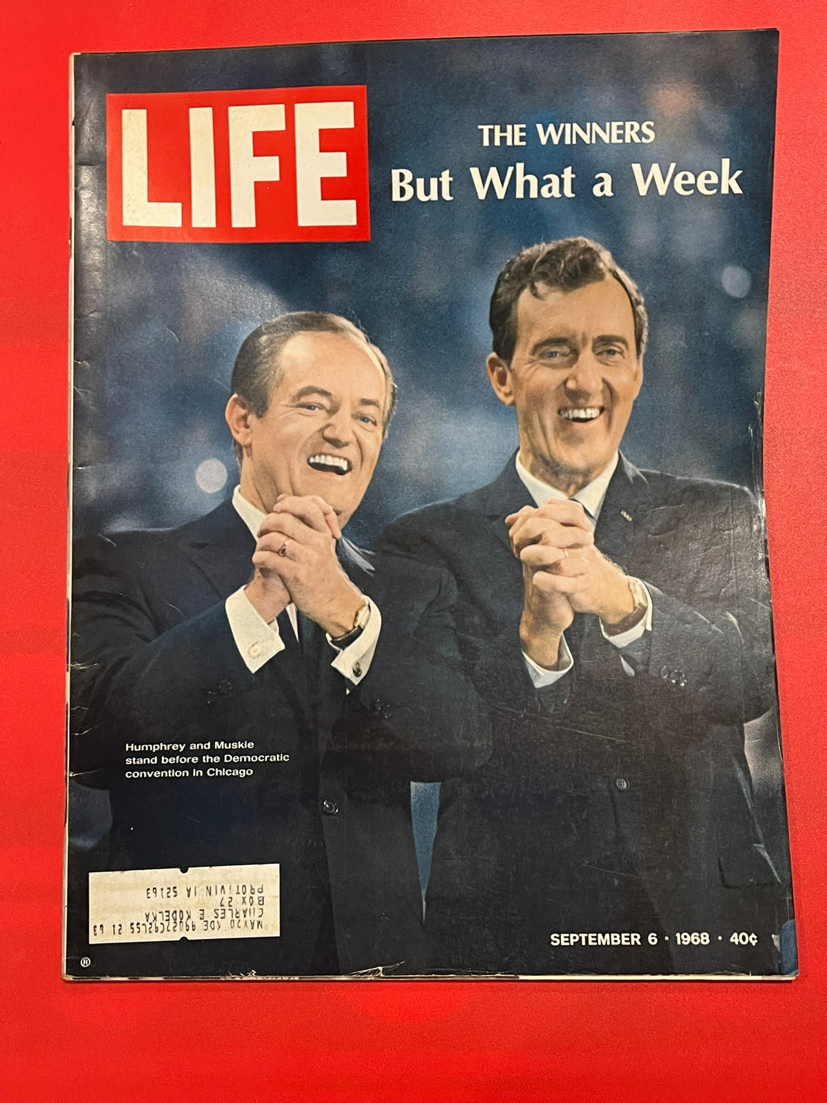 Life Magazine    September 6, 1968