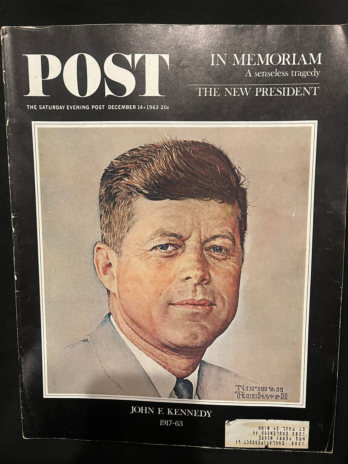 Post: December 14, 1964 - In Memoriam : A Senseless Tragedt