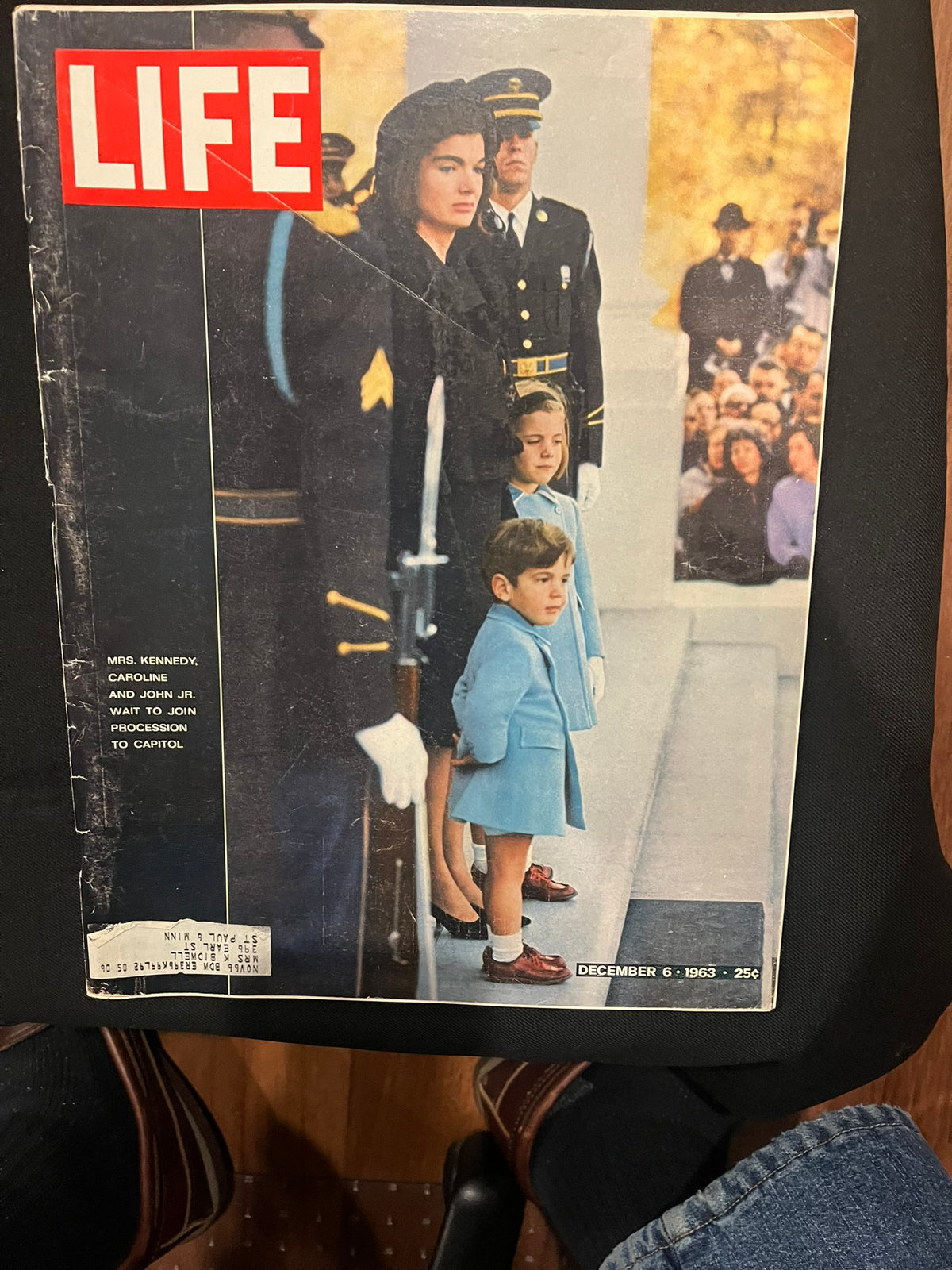 Life: Funeral Procession for John F. Kennedy  December 6, 1964