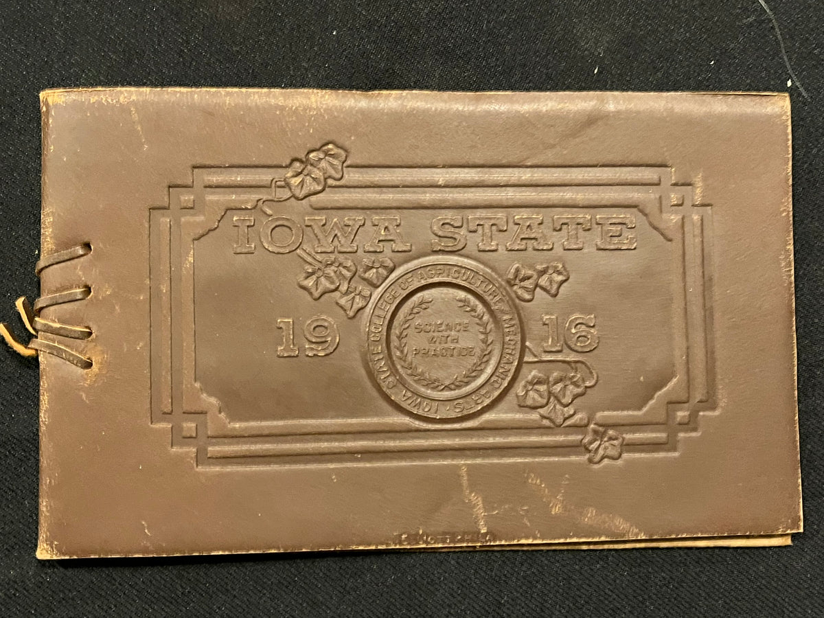1916 Iowa State - Ames Iowa -Graduation Book