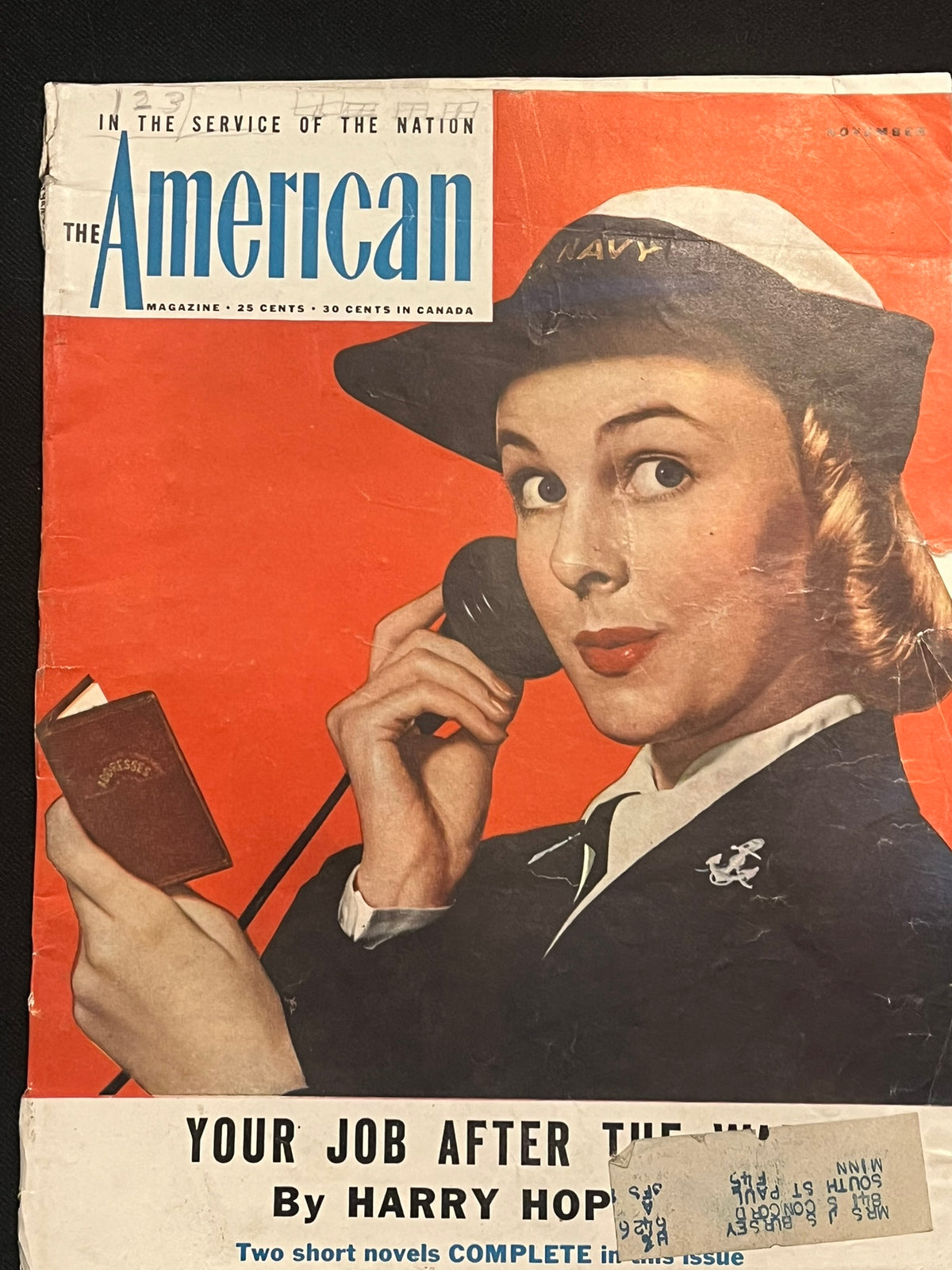 The American  : In the Service of the Nation. :  November 1944
