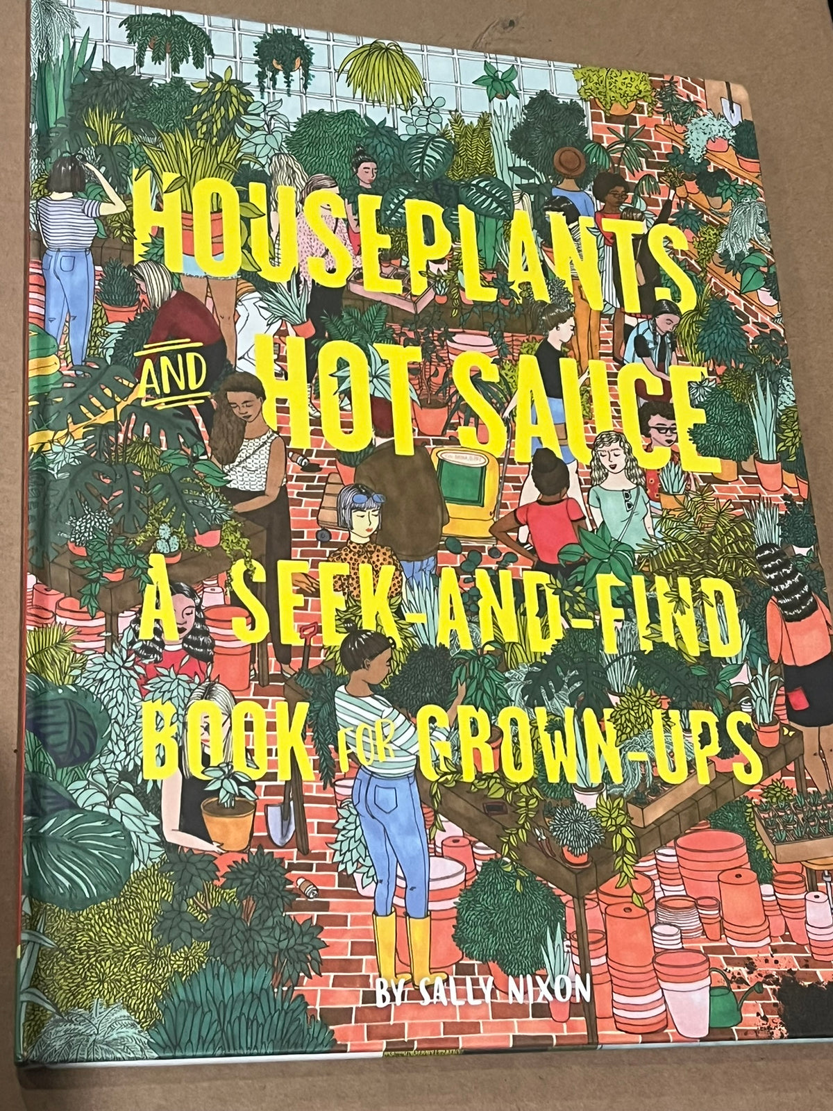 House Plants and Hot Sauce :  A Seek-and-Find Book for Grown-Ups