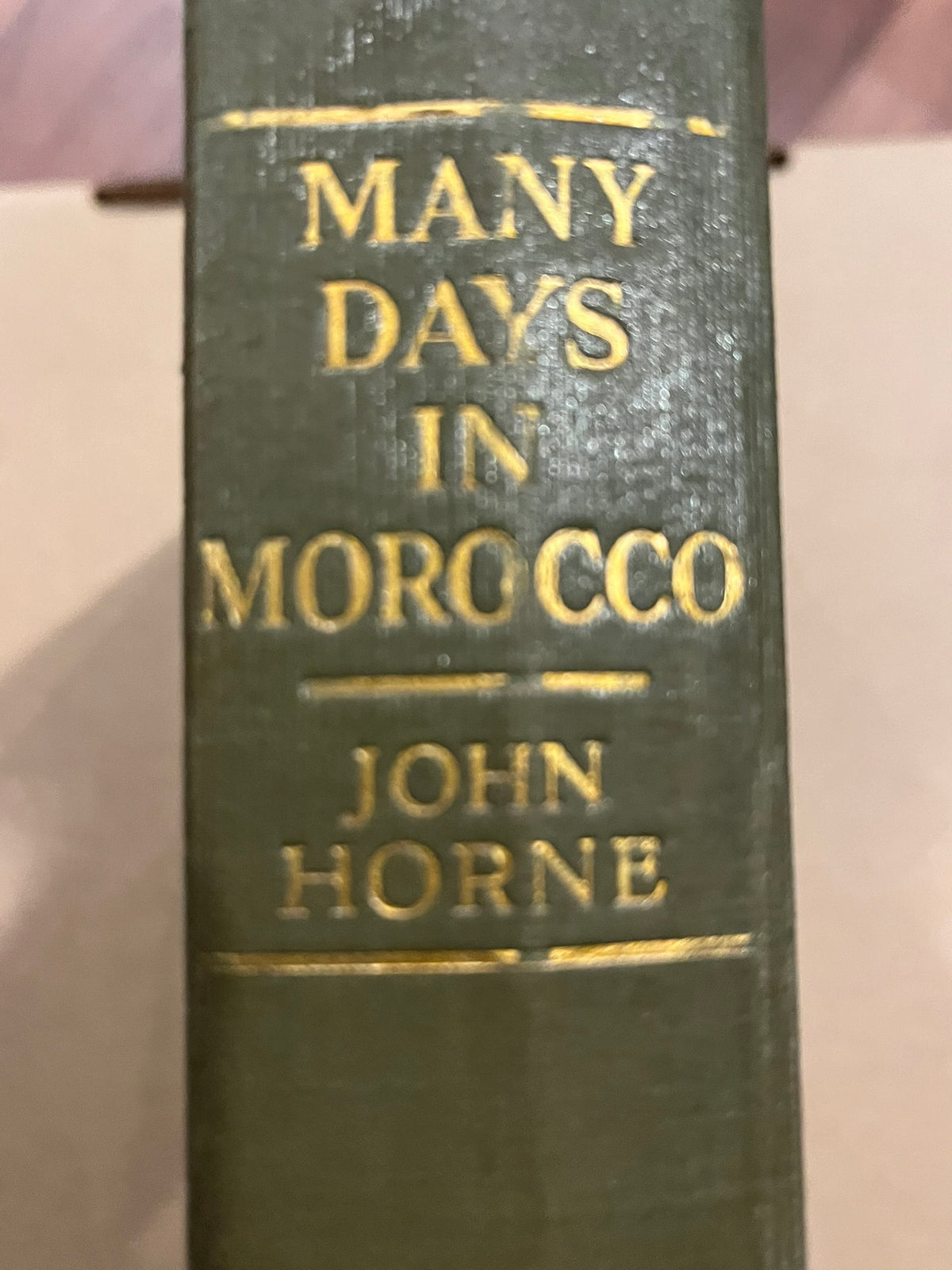 Many Days in Morocco