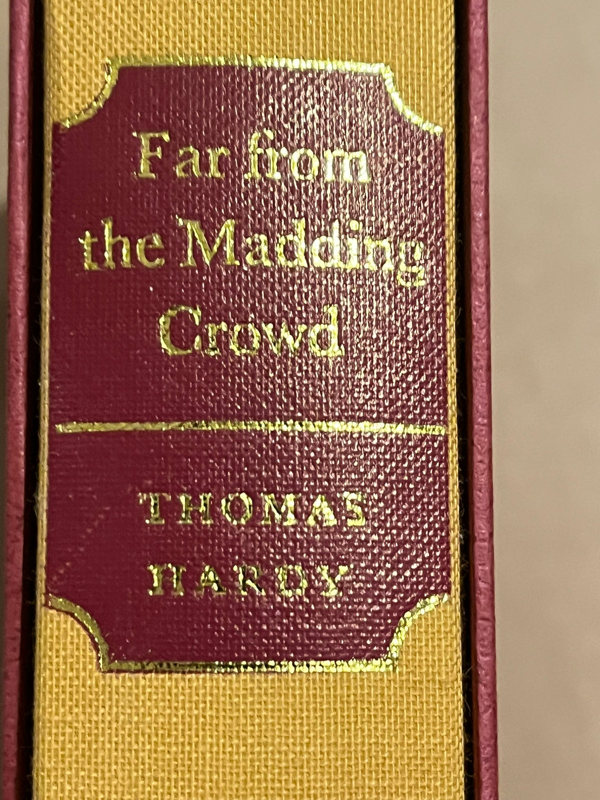 Far from the Madding Crowd
