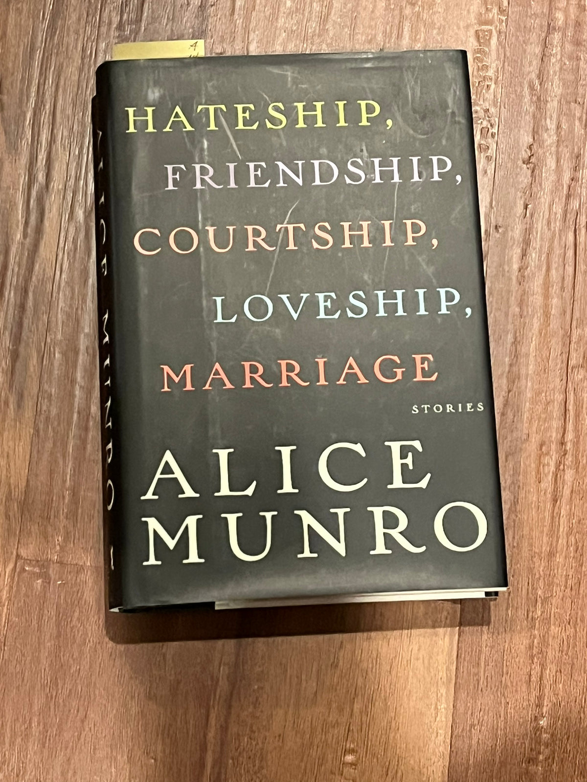 Hateship, Friendship,Courtship, Loveship, Marriage