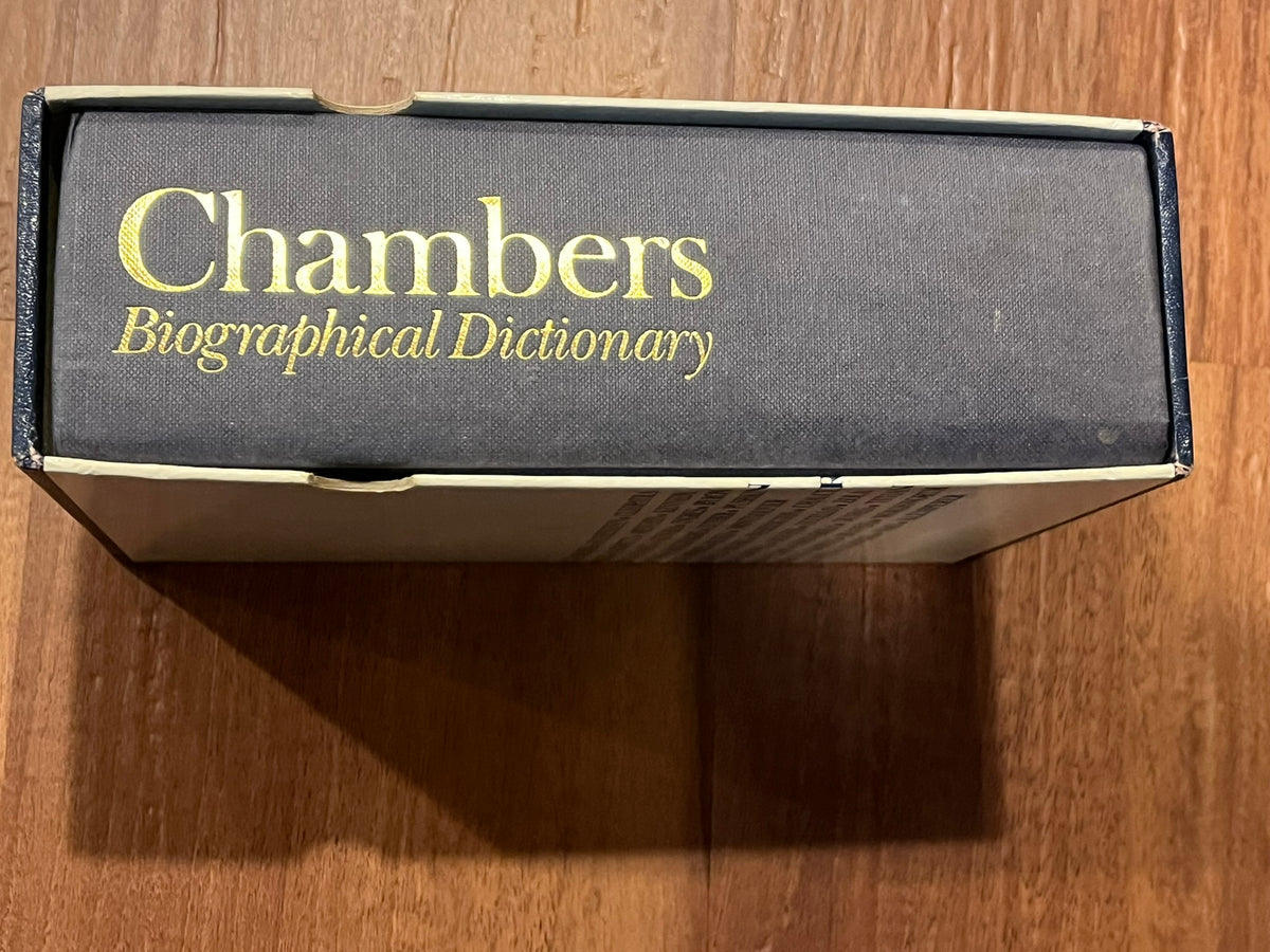 Chambers Biographical Dicitonary