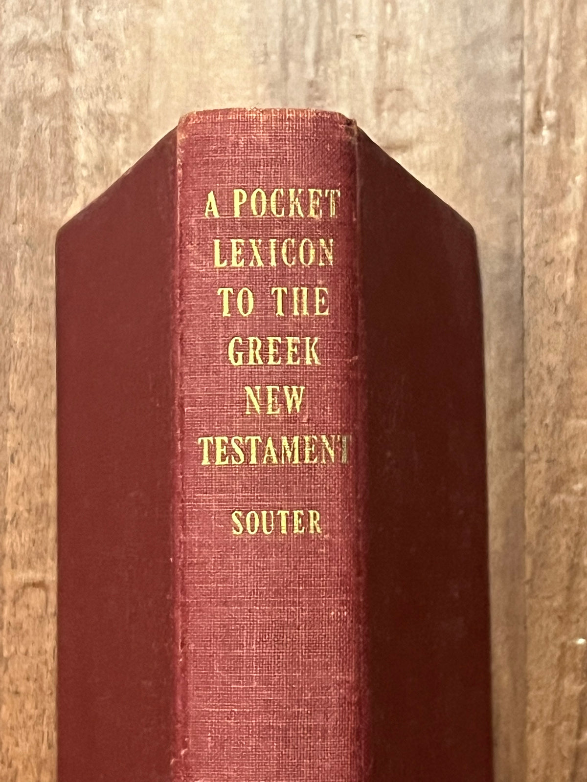 Pocket Lexicon to the Greek New Testament