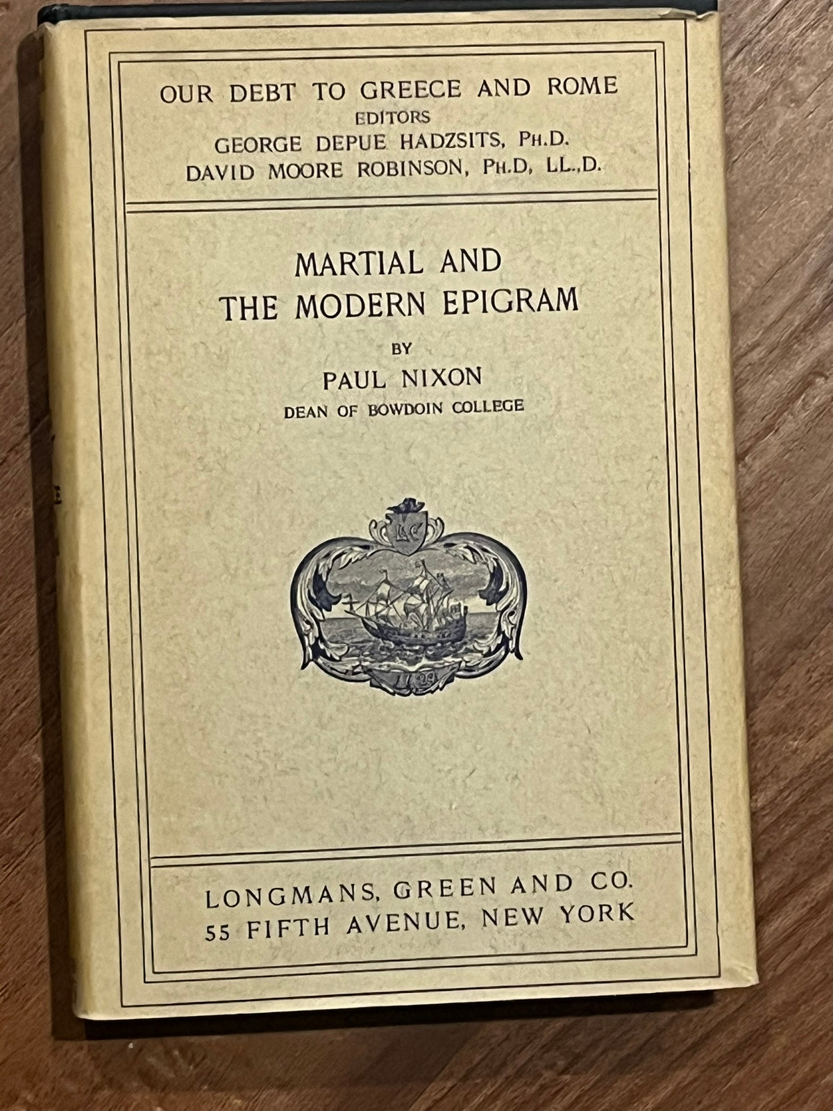 Martial And the Modern Epigram